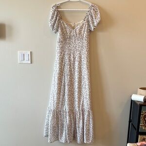 Urban Outfitters | Dresses | Urban Outfitters Womens Floral Puff Sleeve  Maxi Dress Us M | Poshmark